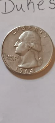 1964 25C Washington Quarter No Mint Mark - Image 1 of 4