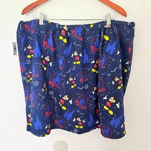 NWT Disney Vault Collection 15th Anniversary Printed Mickey Mouse Skirt Sz 3X - Picture 1 of 5