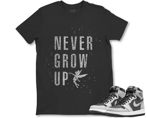 Disney Peter Pan Tinker Bell Never Grow Up Unisex T shirt Adult Shirt 8398 - Picture 1 of 3