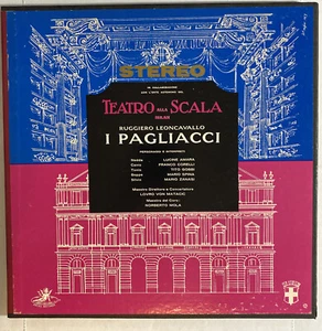 Teatro alla Scala I PAGLIACCI Angel 1954 Boxed Set: Booklet & 2 Records Vintage - Picture 1 of 8