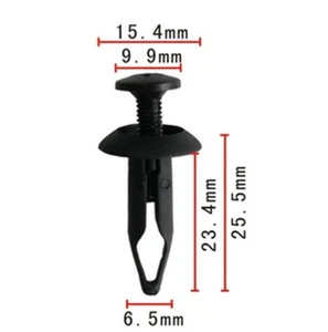 100pcs Fit For Ford,Chrysler N803946S,6502871 Push-Type Clip Retainer - Imagen 1 de 1