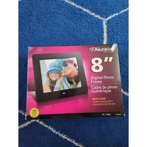 AluraTex Digital Photo Frame With Box  - Picture 1 of 8