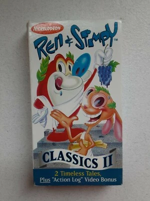 Sony Wonder Ren and Stimpy Classics II VHS 1994 Nickelodeon  - Изображение 1 из 4
