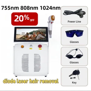 2025 Ice Titanium Soprano Permanent Painless Diode Laser hair removal Machine - Picture 1 of 24
