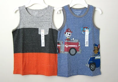 Size 7X Husky Boy Kid Tank Top Jumping Beans Dog Puppies Paw Patrol Sleeveless - Image 1 of 4