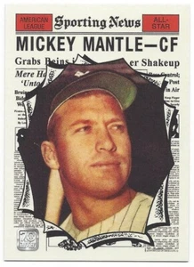 2021 Topps X Mickey Mantle Collection #23 1961 Topps All-Star - Bild 1 von 2
