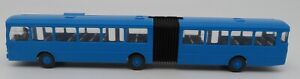 WIKING Ho 1/87 Autobus Rarita Mercedes O 305 G Blu Chiaro Gelenkbus #705 No Box