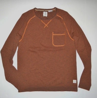 Volcom Mens Stand Not Long Sleeve Light Weight Knit Sweater Shirt Medium - Image 1 of 3