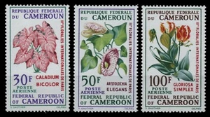 Camerún 1969 - Mi-Nr. 569-571 ** - Estampillada sin montar o nunca montada - Flores / Flores - Imagen 1 de 1
