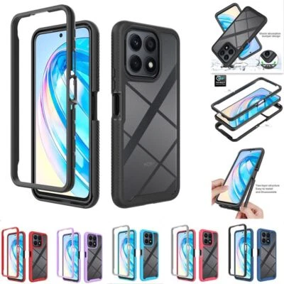 Funda delgada flexible mate acrílica a prueba de golpes para teléfono HONOR X8A 4G Foto 1 de 4