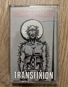 Sonic Violence : Transfixion. 1992 USA Electronic / Industrial Cassette. Rare - Picture 1 of 6