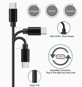 5 PCS Heavy-Duty C-Type Micro USB Cables for iPhone 15, Android, LG, Samsung - Picture 1 of 7