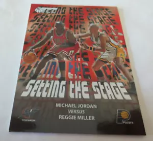 2002-03 Topps TCC Setting The Stage Foil Miller, Michael Jordan #SS8 Bulls - Foto 1 di 1