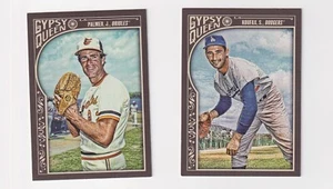 2015 Topps Gypsy Queen Baseball 2 Karten SP Base Lot Sandy Koufax / Jim Palmer - Bild 1 von 6