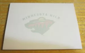 Minnesota Wild Logo Imprinted 25 Sheet 2.75"X4" Post-it Note Pad NHL Hockey - Picture 1 of 2