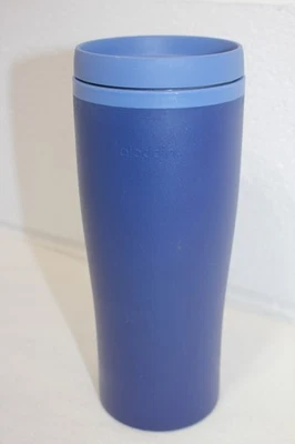Genuine Aladdin Insulated eCycle Travel Coffee Mug Cup 16 oz Blue! twist to sip - Image 1 of 4