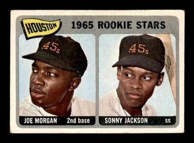 1965 Topps #16 Joe Morgan/Sonny Jackson Rookie Stars G/VG X2936784 Foto 1 de 2