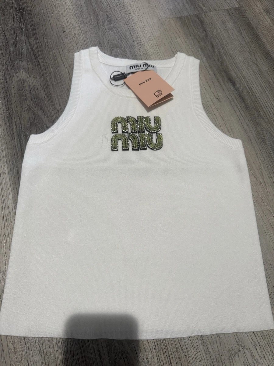 Women's Tank Tops Miu Miu for sale - eBay