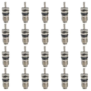 20 Pcs Practical Resistant Air Compressor Valve Core Kit High R134a - Picture 1 of 3