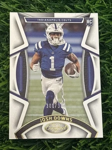 2023 Panini Certified Rookie Card Josh Downs #133 /399 (RC) Indianapolis Colts - Picture 1 of 2