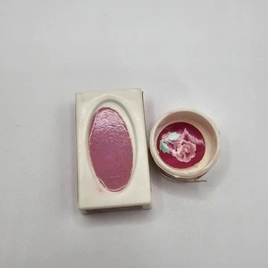 Vintage Barbie Sweet Roses House Replacement Vanity Bowl Tissue Box - Picture 1 of 11