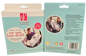 (2) J.L. Childress Cool N' Cover Car Seat Heat Shield Cools Car Seat up to 30° - Picture 1 of 2