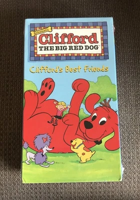 Clifford the Big Red Dog: Clifford's Best Friends VHS Tape 2000 NEW 45 Minutes - Image 1 of 4