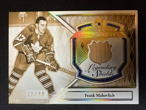Frank Mahovlich 2023-24 ULTIMATE PLANKS LEGENDARY SHIELDS STICK /49 - Picture 1 of 2