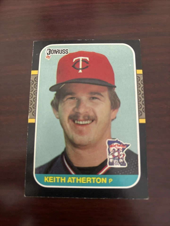 1987 Donruss Keith Atherton Minnesota Twins #272 - Image 1 of 1