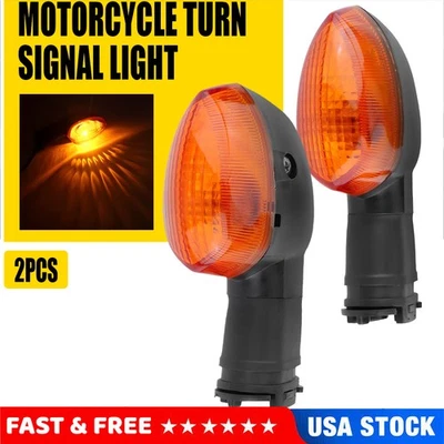 Luces indicadoras intermitentes para Yamaha YZF R1 R3 R6 R15 R25 2 PIEZAS Foto 1 de 4
