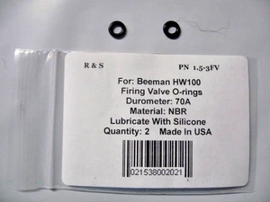 2 juntas tóricas de válvula de disparo Beeman HW100 / R&S 1,5-3FV - Imagen 1 de 1