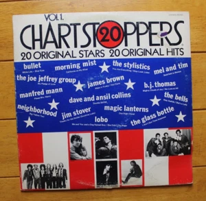 CHART STOPPERS 20 ORIGINAL HITS LP 12" VINYL RECORD VG+ VARIOUS COMPILATION - Picture 1 of 4
