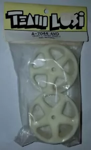 Team Losi 5 Spoke Front Wheel xx4 4wd Buggy Vintage Rc Natural A-7044 - Picture 1 of 1