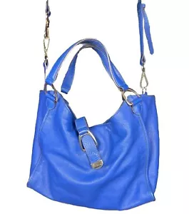 G.I.L.I. Borsa a mano Got It Love It blu royal borsa a tracolla in pelle - Foto 1 di 7