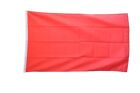 Fahne Einfarbig Rot Flagge rote Hissflagge 90x150cm