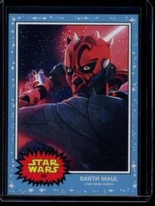 2022 Topps Star Wars Living Set #308 Darth Maul Card (Qty) - Picture 1 of 2