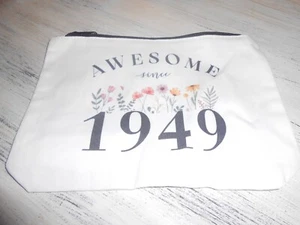 Tolle seit 1949 Damen Kosmetiktasche Träger Reißverschluss - Bild 1 von 4