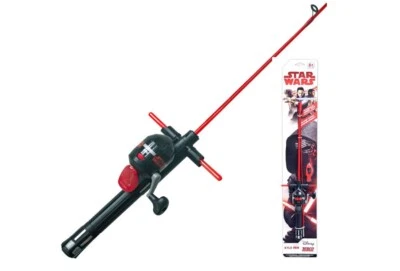 Zebco Star Wars Spincast Reel and Fishing Rod Combo, QuickSet Anti-Reverse - Image 1 of 4
