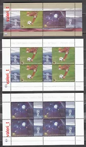 Copa Mundial de Fútbol de Bulgaria 2018 2 minihojas + S/S montada sin montar o nunca montada ** - Imagen 1 de 4