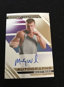 2021 Upper Deck Goodwin Champions Micky Ward Auto Autograph #A-MW - Picture 1 of 2