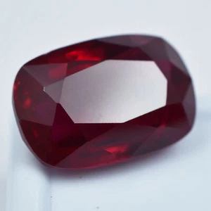 CERTIFIED Cushion Cut Natural 17.70 Ct Red Ruby Loose Gemstone - Picture 1 of 13
