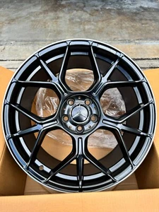 20" STAGGERED Black AMG Rims Wheels Mercedes Benz C300 E350 S550 GLE350 S550 CLS - Picture 1 of 4