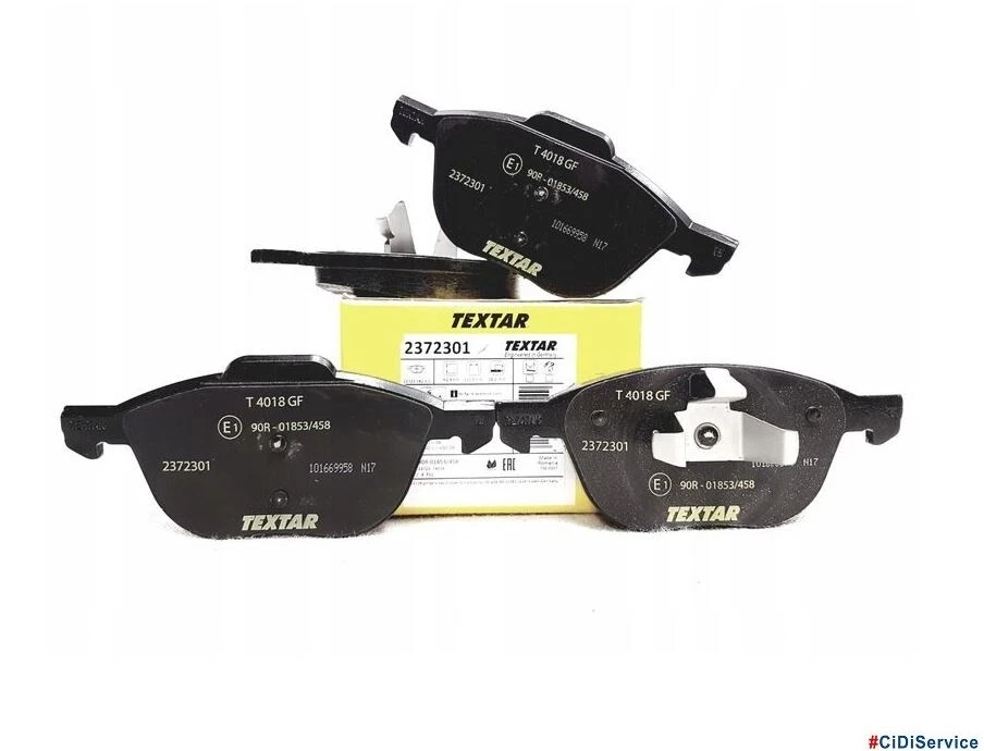 Kit Pastiglie Freno Anteriori Textar Ford Focus II III C-Max Kuga Volvo C30 V50 - Imagen 1 de 4