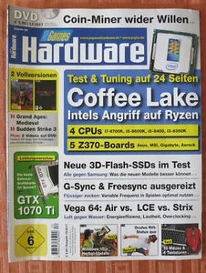 Zeitschrift PC Games Hardware PCGH Magazin 12/2017 Coffe Lake (ohne DVD) - Bild 1 von 2
