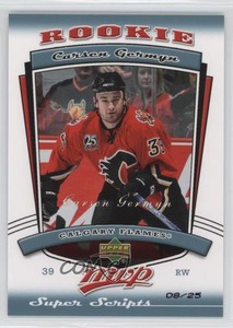 2006-07 Upper Deck MVP Super Script /25 Carsen Germyn #327 Rookie RC