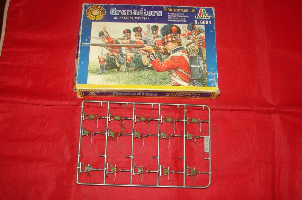 ITALERI 1/72 GRENADIERS INFANTERIE ECOSSAISE NAPOLEONIC WARS 1815 6004 BOITE - Photo 1/1