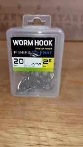 Number 2 Worm Hooks Fishing - Picture 1 of 2