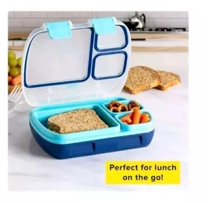 NEW Bento Box, Lunch Box for Kids/Adults Removable Tray and Handle Gift Present - Picture 1 of 4