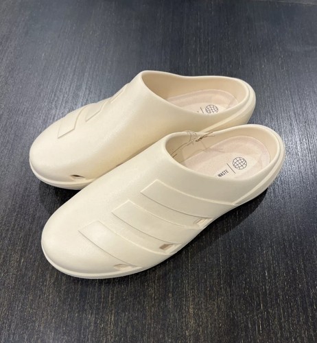 Adidas Adicane Zoccoli Sabbia Beige Scivoli Sandali Uomo Taglia 10 Donna Taglia 11 Hq9916