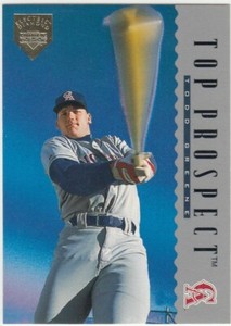 1995 UPPER DECK ELECTRIC DIAMOND GOLD PARALLEL #6 TODD GREENE ANGELS ROOKIE SP